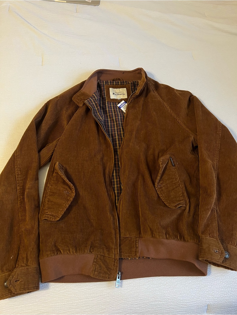 Ben Sherman Corduroy Jacket in Brown